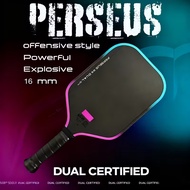 PERSEUS 3S DUAL Professional Pickleball Paddle, Carbon Fiber Surface, Limited Color, T700 Carbon Fib
