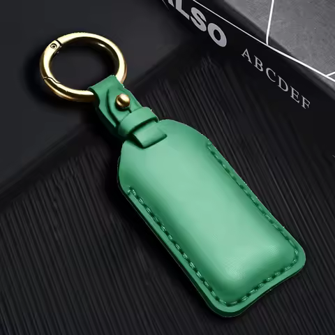 Leather Car Key Case Key Bag Car Smart Key Fob Cover Shell for Volvo S60 V60 S90 V90 Xc40 C40 Xc60 X