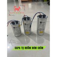(CAPA) BULLET PUMP WIRE ALUMINUM CAPACITOR 50UF - 60UF - 80UF