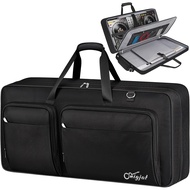 A Travel Case For Dj Controllers Compatible With Ddj Flx10/1000/rev7/flx6, Featuring Padding And Spa