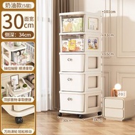 Others - 多層移動小推車 客廳零食玩具置物架 落地臥室儲物櫃 收納櫃子