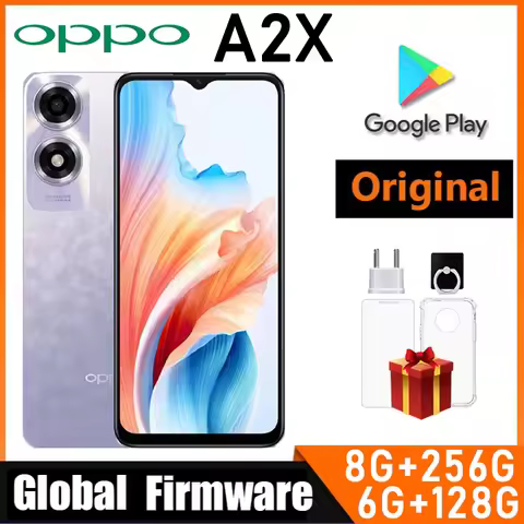 OPPO A2X smartphone Global firmware 6.56 inches CPU Tianji 6020 8GB RAM 256GB ROM 5000mAh battery us