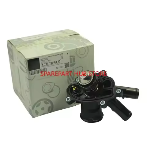 OEM A2712000315 Thermostat Housing Water Coolant For Mercedes Benz M271 W204 W212 C180 E200 C200 C25