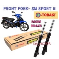 SM SPORT E R FRONT FORK ASSY SET TOBAKI STANDARD STD CUTTING FORK DEPAN SM SPORT 110E 110R 110 DISC 