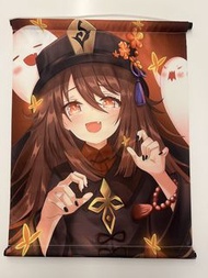 原神  胡桃 Genshin Impact Hu Tao Wall Scroll Poster