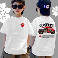 KIDS DUCATI CONCEPT MOTORCYCLE PRINTED TSHIRT