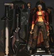 《ONLY TOY》優質港版 PLAY ARTS改 Devil May Cry  惡魔獵人  但丁 盒裝  高約26公分