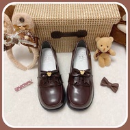 Xiong Zai Japanese original jk uniform shoes women's Lol熊崽日系原创jk制服鞋女Lolita可爱学生鞋蝴蝶结小皮鞋女鞋11.10