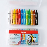 Joyko Crayon 12 Colors Short Oil Pastel Oil Pastel Set