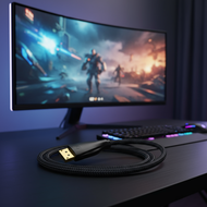 Vention DisplayPort Cable 8K 60Hz 4K HDR 1.4 Version for HDTV, Monitor, PC, Laptop