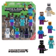 Maincraft Figure Set Maincraft Cake Topper Mycraft Miniature Toy/ /Maincraft Set my world/ Topper Ma