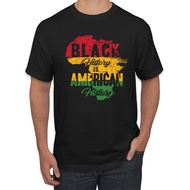 Black History Is American History History Month Men Graphic Tshirt