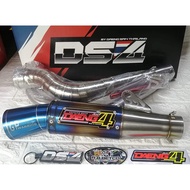 COD/ DAENG SAI4  Pipe Titanium GP warrior edition for Raider150