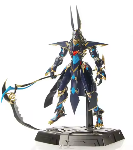 Original Mecha Gods MG-01 God of Death Anubis Alloy Skeleton Finished Model With Lights to Brighten 