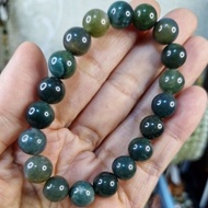 Moss Agate, Indian Agate, Ocean Jasper, Bloodstone Agate Bracelet