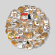 ALEXANDER FAT TIGER STICKER PACK | TUMBLR STICKER | LAPTOP Stickers for Suitcases and Helmets