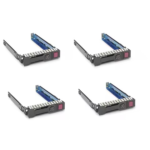 4Pcs 2.5 Inch SFF SAS SATA HDD Tray Caddy 651687-001 For HP G8 Gen8/G9 DL380P 651699 DL360P 651699-0