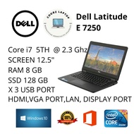 Dell 7250/I7 gen 5/Ram 8 GB/SSD 128GB