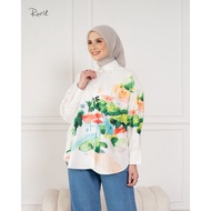 KEMEJA OriginalRurik Women's Print Shirt Saiko Print Shirt