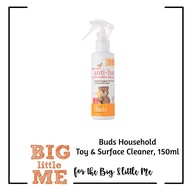 Buds Household Eco Anti-Bac Toy & Surface Cleaner, 150ml | Organic Anti-bacterial Toy Cleaner