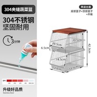 304不銹鋼推車 置物架 零食廚房落地多層移動書架 收納儲物架 浴室架（平行進口）（快遞送貨上門）