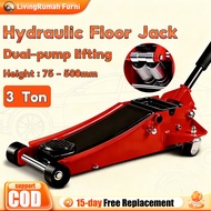 Hydraulic Floor Jack 3 Ton Low Profile Jack Kereta Jek Epair Tool Car Jack Repair Tool Jet Kereta