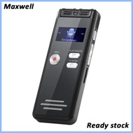 maxwell   Mini Digital Voice Recorder, Noise Reduction Recording Device, Rechargeable Portable Voice Recorder, Music