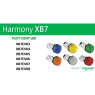 SCHNEIDER Pilot Light with integral LED DC24 AC230 XB7EV03 XB7EV04 XB7EV05 XB7EV06 XB7EV07 XB7EV08