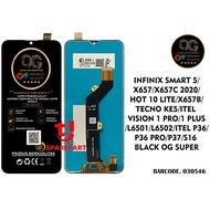 LCD TOUCHSCREEN INFINIX SMART 5 / HOT 10 LITE / TECNO KE5 / ITEL VISION 1 PRO / VISION 1 PLUS / OG S