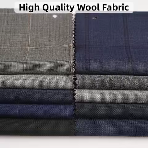 1/1.5/3.5M High Quality 70% Wool Mens Atiku Fabrics Fleece Fabric Senator for Men's Tailoring Cloth 