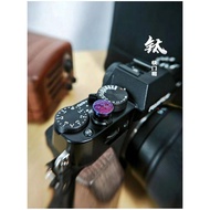 Suitable For Nikon ZF Shutter Cap Fuji Nikon Leica Camera Key Metal Titanium Accessories Three-dimensional Relief Button