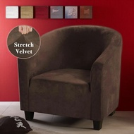 [] Furniture Slipcover Elastic Coffee Tub Sofa Armchair Seat Cover Protector Washable  Tub Chair Cov