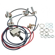 Wiring Harness With Parts 2V2T 3 Way Harness Pickups Pots Switch High Quality