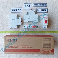 MCB 1 PHASE 10A HIMEL SNI