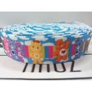 B1 Grosgrain Ribbon 22mm - Care Bears