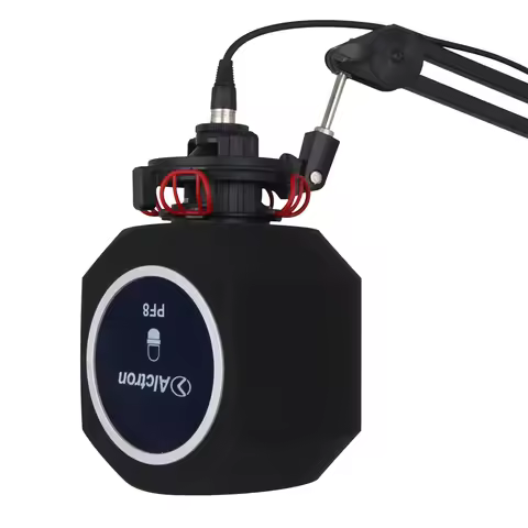 Alctron PF8 Portable Windproof Noise Reduction Screenwith Premium Noise Reduction Foam and Integrate