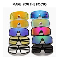 Shades Fashion Cycling Shades Outdoor Sports Sunglasses Siamese Large Frame Sunglasses Colorful Refl