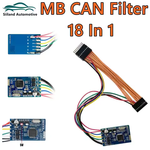 MB CAN Filter 18 In 1 CAN Filter for W222/W205/W447/204/W212/E(W207)/W246 for B-enz/for B-MW Univers