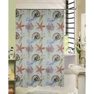 Shower Curtain Polyester Shower Curtain 180 x 180 New Design