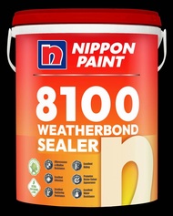 Nippon Paint 3200 5400 8100 Wall Sealer for Exterior & Interior Use 5L Low Odour Low VOC Water-based