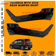 ☄℗PERODUA MYVI BARU 2018 REAR SIDE BUMPER SKIRT TEPI BELAKANG 100% ORIGINAL