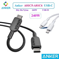 Anker A81C5/A81C6 322 240W Fast Charging Cable with C To C Port 0.9m 1.8m