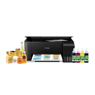 Set Sticker Printer Epson L3210 ขนาด A4 พร้อมหมึกกันน้ำ 100%