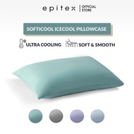 (New Arrival) Epitex Softicool Cooling Pillowcase 1600TC | Richcel Sorona Knit | Ice Cool Breathable