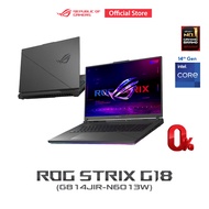ASUS ROG Strix G18 (2024) gaming laptop 18", 240Hz 2.5K IPS, NVIDIA GeForce RTX 4070 + Intel UHD Graphics, Intel Core i9-14900HX, 32GB (16x2) DDR5-5600, 1TB PCIe 4.0 NVMe M.2 SSD, RGB keyboard, G814JIR-N6013W