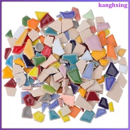 200 G Irregular Craft Mosaic Ceramic Tiles for Crafts 2.00X0.40X0.40CM