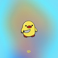 TLP Reflective Sticker Good Violent Duck Cute Animal Bald Red Lip Duck Duck Multi-Purpose Cover Mark