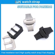 Apply To Panerai Watch Buckle, Solid Stainless Steel Tang Buckle 18mm 20mm 22mm 24mm 26mm, Folding B