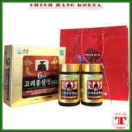 Korean Red Ginseng Extract 365, box of 2 bottles - Korean Ginseng Extract Korean 6 Years Red Ginseng