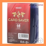 "mini2x TCG Sleeves Card Savers Top Loader 124×84mm, 60 pieces, for PSA BGS grading."